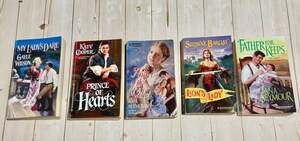 Vintage Harlequin Historical Romance Paperback Book Lot Set of 5